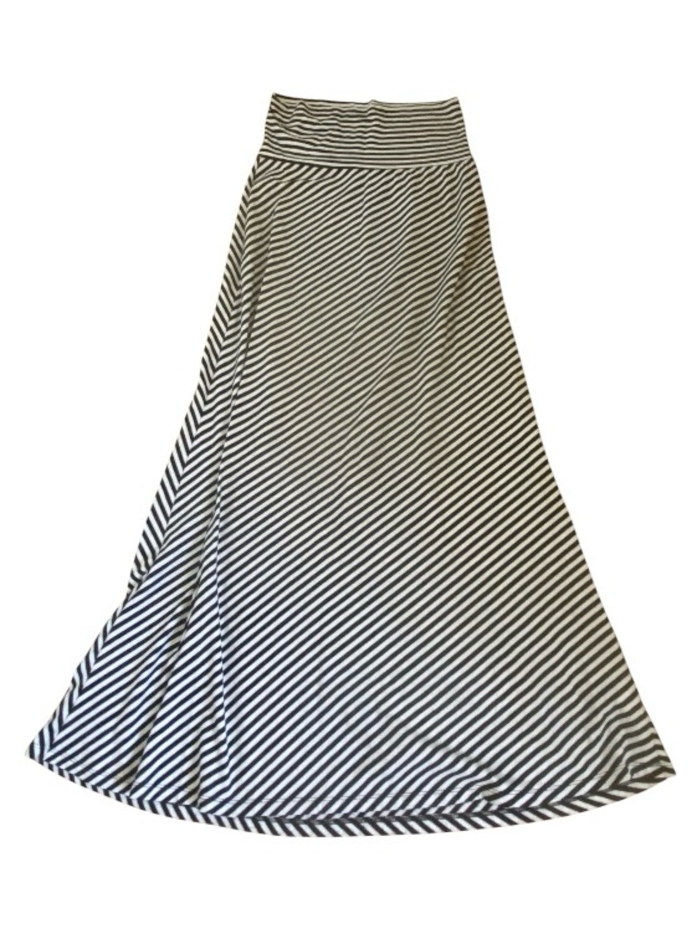 LILY ROSE Striped Maxi Skirt Size L